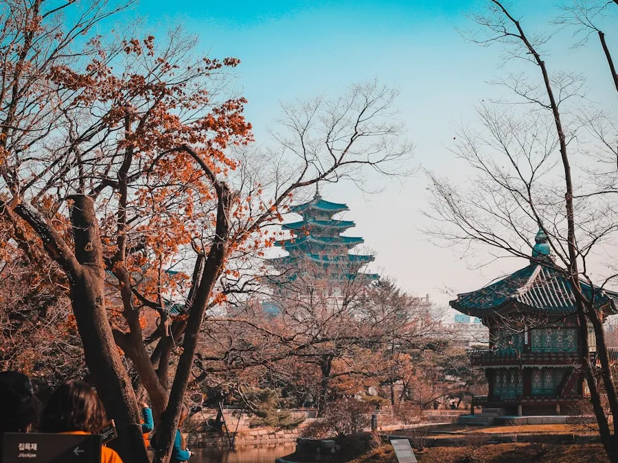 A historic palace in Seoul, South Korea